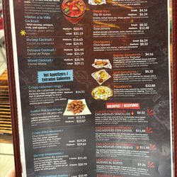 El Senor De Los Tacos 2 - Menu