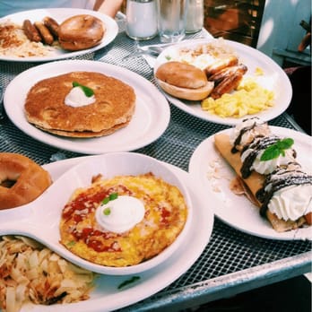 Stacks - Veggie fritata, banana Nutella crepe, banana wheat germ pancakes, pork and eggs breakfast, & the best coffee in town. - Breakfast & Brunch Near Me - Campbell, California Stacks - Veggie fritata, banana Nutella crepe, banana wheat germ pancakes, pork and eggs breakfast, & the best coffee in town. - Breakfast & Brunch Near Me - Campbell, California