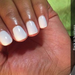 Just a regular mani and they look good!