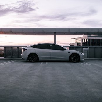 AutoRnD - Lowered 1" w/ Eibach Springs on Tesla Model 3 - Tires Near Me - Fremont, California