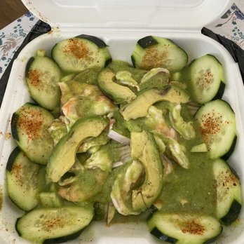 Mariscos Valencia Mexican Restaurant - Aguachiles Verdes - Mexican Near Me - Tustin, California
