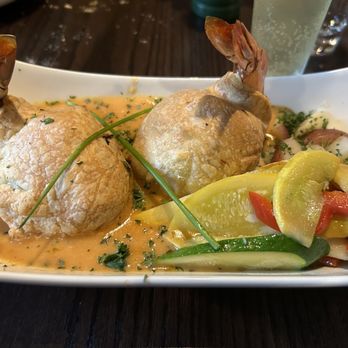 Dueling Spoons - Shrimp wellington - Salad Near Me - Fall Creek, Oregon Dueling Spoons - Shrimp wellington - Salad Near Me - Fall Creek, Oregon