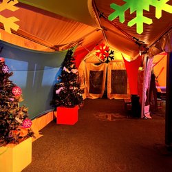 Hook Hall - 80s ski chalet theme