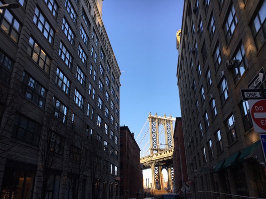 DUMBO Manhattan Bridge View by null