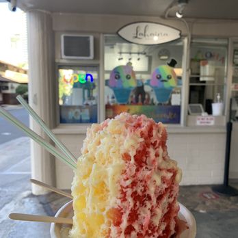 Lahaina Shave Ice - Tropical punch - Desserts Near Me - Honolulu, Hawaii Lahaina Shave Ice - Tropical punch - Desserts Near Me - Honolulu, Hawaii