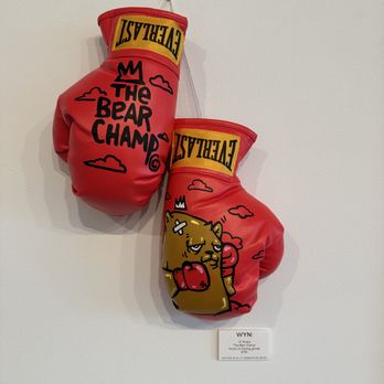 WYN 317 - "Bear Champ" by JC Rivera - Art Galleries Near Me - Miami, Florida
