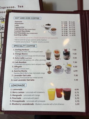 Menu photo 3 Cafe Bench Flushing, NY Menu photo 3 Cafe Bench Flushing, NY