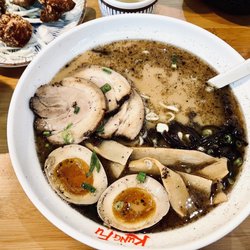 Kanji Ramen Noodle & Izakaya - Black Garlic Tonkotsu Shoyu Ramen