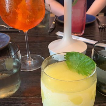 Electric Lemon - Aperol, Arctic melon, blue Thai - New American Near Me - New York, New York