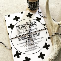 B Invited - Bridal Shower Invites