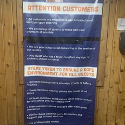 Covid safety rules. Wonder whats crossed out... Covid safety rules. Wonder whats crossed out...