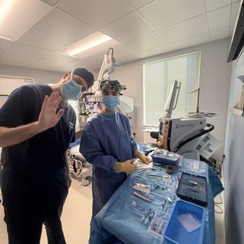Silkvision and Surgical Center - My team and I gearing up for a day of cataract surgery in our office! - Ophthalmologists Near Me - Manassas, Virginia