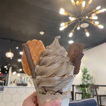 Surreal Creamery - Vietnamese iced coffee + earl grey swirl - Ice Cream & Frozen Yogurt Near Me - Ridgewood, New Jersey Surreal Creamery - Vietnamese iced coffee + earl grey swirl - Ice Cream & Frozen Yogurt Near Me - Ridgewood, New Jersey