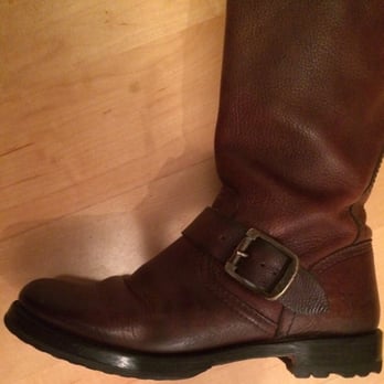 Novelty Shoe Rebuilders - Beautifully stained wood, polished leather, and new sturdy rubber soles! (I had worn the soles down to the wood) - Shoe Repair Near Me - Toronto, Ontario