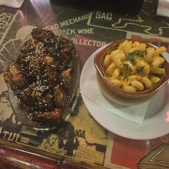 The Royal Blue - Brussel sprouts and vegan Mac n cheese - Cheesesteaks Near Me - Baltimore, Maryland