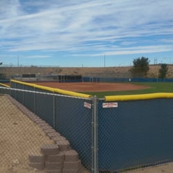 Baseball fields are nice