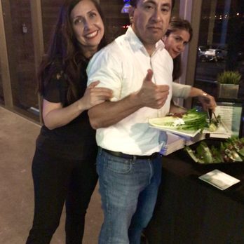 Topgolf - Daniel is giving the food a thumbs UP! - Golf Near Me - Scottsdale, Arizona