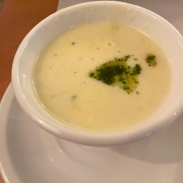 Potato soup- soup of the day Potato soup- soup of the day