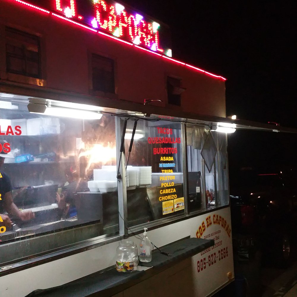 Tacos El Caporal - Oxnard - Can't miss it with their flashing lights! - Food Trucks Near Me - Oxnard, California Tacos El Caporal - Oxnard - Can't miss it with their flashing lights! - Food Trucks Near Me - Oxnard, California