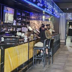 The sushi bar at entrance