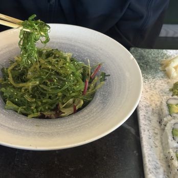 Osaka - Seaweed salad, california roll to side - Japanese Near Me - Elkhorn, Nebraska