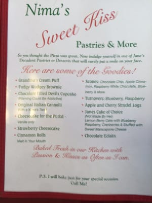 Menu photo 8 Nima's Pizza & More Gassville, AR Menu photo 8 Nima's Pizza & More Gassville, AR