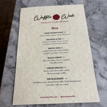 Duck & Waffle - Menu - Modern European Near Me - London, XGL Duck & Waffle - Menu - Modern European Near Me - London, XGL