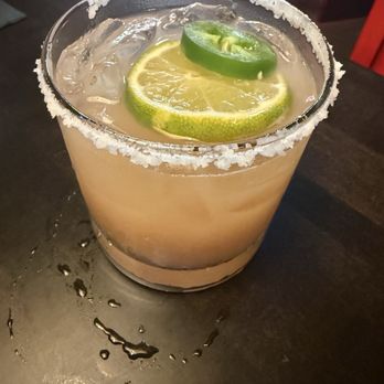 Red Door Woodfired Grill - Watermelon Jalapeño Margarita - American Near Me - Omaha, Nebraska