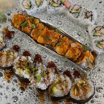 Sushi Moto - a variety of sushi rolls - Sushi Bars Near Me - Cedar Park, Texas Sushi Moto - a variety of sushi rolls - Sushi Bars Near Me - Cedar Park, Texas