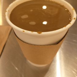 Hojicha latte with oat milk is gluten free, dairy free and soy free