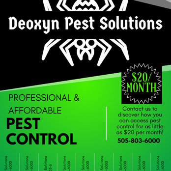Deoxyn Pest Solutions - Pest Control Near Me