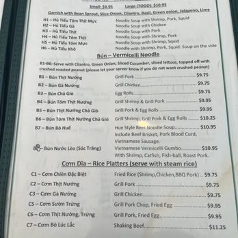 Pho OK - Menu Nov 2024 - Vietnamese Near Me - Richardson, Texas