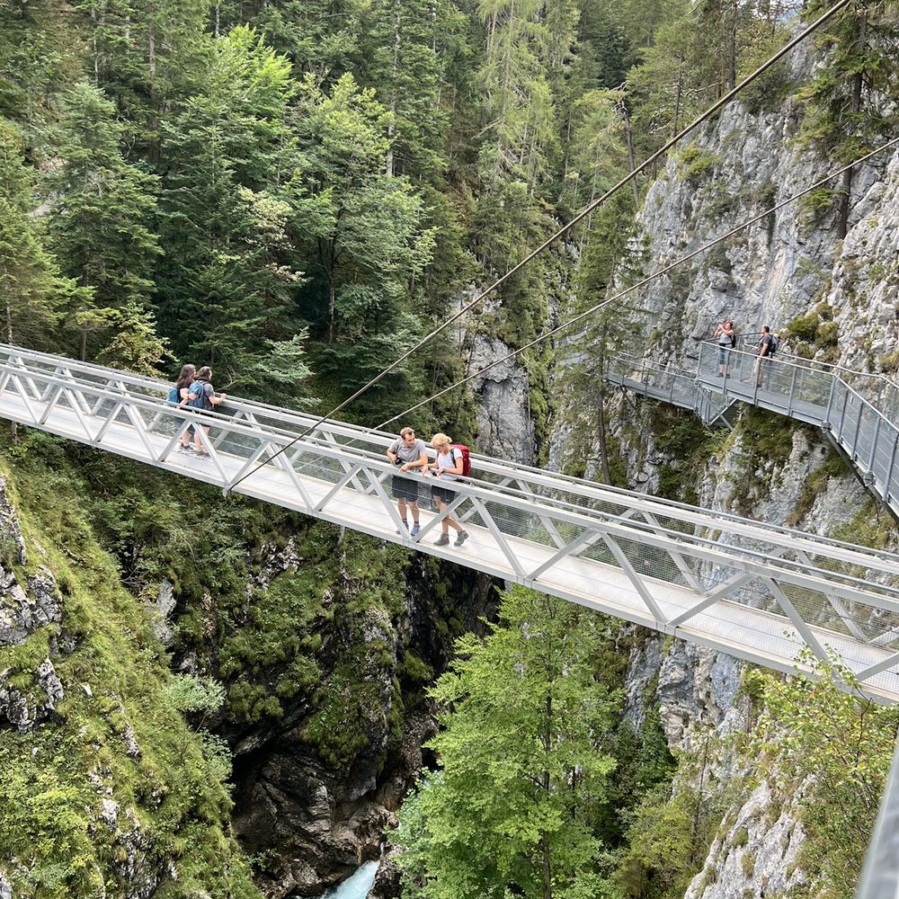 Leutascher Geisterklamm - Leutascher  - Gobblin Trail Gorge overlook - Local Flavor Near Me