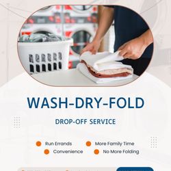 Darrell's Coin Laundry - Try our Drop-Off service. We Wash-Dry-Fold and you pick it up at your convenience.
