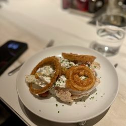 Chambers - Castelfranco salad with crispy onions