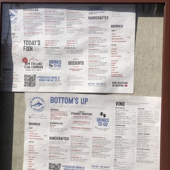 Bluewater Avalon - menu 8/3/20 - Seafood Near Me - Avalon, California Bluewater Avalon - menu 8/3/20 - Seafood Near Me - Avalon, California