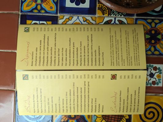 Menu photo 1 Restaurant Angelita Las Varas, NAY