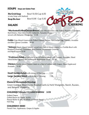 Menu photo 7 Car Wash Cafe Kilmarnock, VA Menu photo 7 Car Wash Cafe Kilmarnock, VA