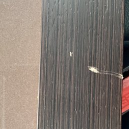 Scratch on the frame upon pickup