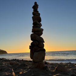 Right at Torrance "Rat" Beach - Rock pillar