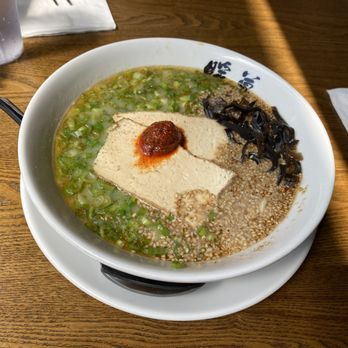 Ramen Danbo - Negi-Goma Ramen, sans vegan egg - Ramen Near Me - Seattle, Washington