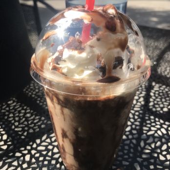 Cafe La Notte - Iced Chocolate cappuccino I am a realtor. Staten Island Bklyn and N J - Cafes Near Me - Brooklyn, New York