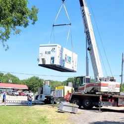 Wise Choice Plumbing and Leak Specialist - Installing public ice machine in Chico Texas