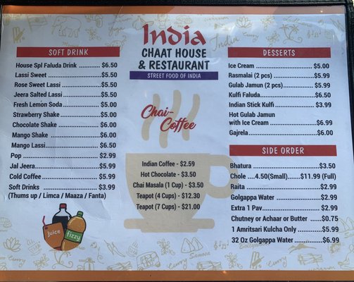 Menu photo 5 India Chaat House and Restaurant White Rock, BC Menu photo 5 India Chaat House and Restaurant White Rock, BC