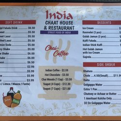 India Chaat House and Restaurant