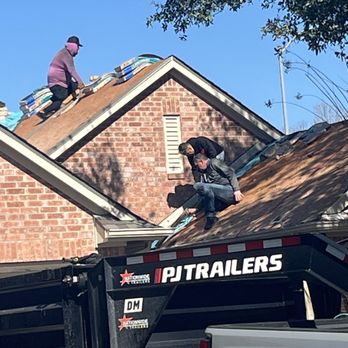 Johnny's Roofing and storm restoration - The foreman got on the roof with my husband to show him exactly what needed to be replaced so we knew where our problem spots were - Roofing Near Me - Katy, Texas Johnny's Roofing and storm restoration - The foreman got on the roof with my husband to show him exactly what needed to be replaced so we knew where our problem spots were - Roofing Near Me - Katy, Texas