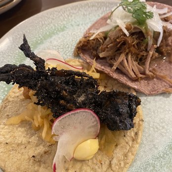 Oro by Nixta - Soft shell crab taco& carnitas taco - Mexican Near Me - Minneapolis, Minnesota Oro by Nixta - Soft shell crab taco& carnitas taco - Mexican Near Me - Minneapolis, Minnesota