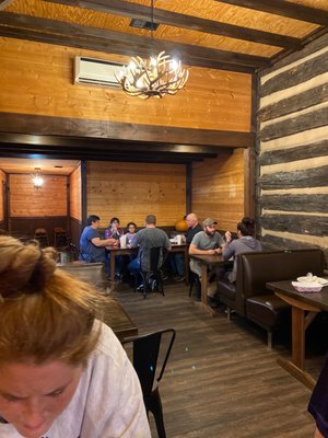 Log Cabin Barbecue by null