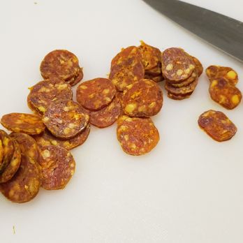 Salt Blade - Urutan, a spicy Balinese-style salami with galangal, ginger, garlic, chilis, and turmeric - Meat Shops Near Me - Seattle, Washington Salt Blade - Urutan, a spicy Balinese-style salami with galangal, ginger, garlic, chilis, and turmeric - Meat Shops Near Me - Seattle, Washington