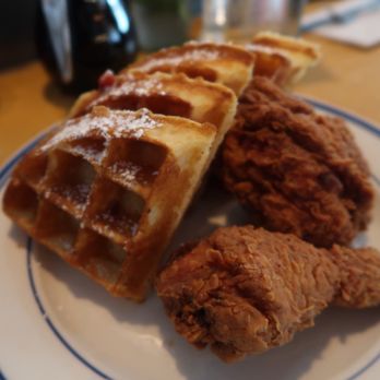 Sweet Chick - Bacon & Cheddar Chicken and Waffles - Southern Near Me - Brooklyn, New York Sweet Chick - Bacon & Cheddar Chicken and Waffles - Southern Near Me - Brooklyn, New York